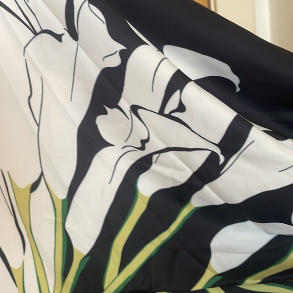 NWT Gracia Tunic  / Shirt Dress Large Black And White - Picture 9 of 12